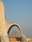 20937 Sagrada Familia from roof La Pedrera.jpg